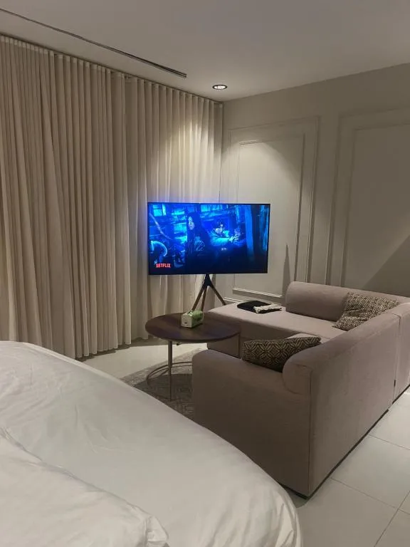 Image of M18 Self Entry Cozy Studio in Alaqeeq 5 Minutes to Boulevard استديو فاخر سرير ماستر دخول ذاتي في حي العقيق 5 دقايق من البوليفارد