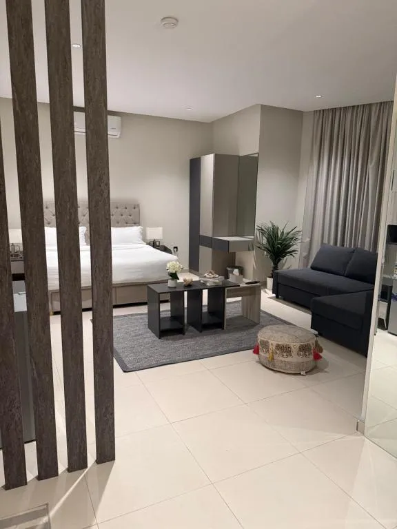 Image of Modern Double Bedroom & Terrace in AlMalqa
