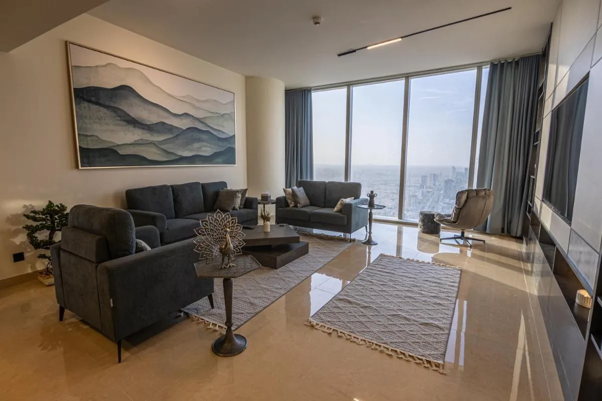 Image 6 of New Apartment City View Rafal Tower Self Check In شقة جديدة مطلة على المدينة برج رافال 2BR